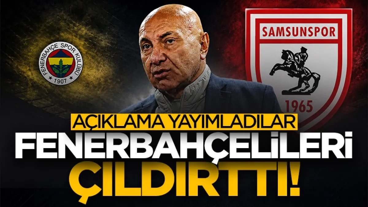 Fenerbahçe taraftar gruplarından Samsunspor Başkanı Yüksel Yıldırım’a sert tepki