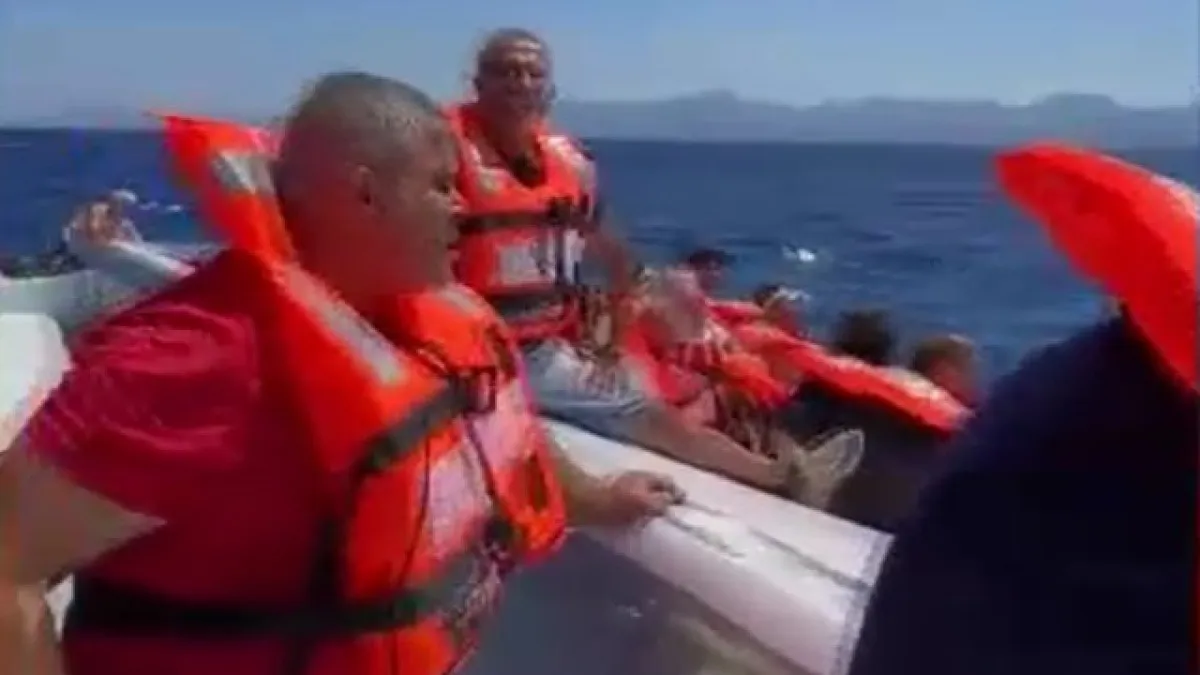 Girne açıklarında batan gemide kurtulan yolculardan kaptan hakkında iddia