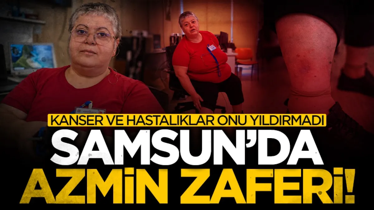 Hastalıklar onu durduramadı: Samsunlı Gönül, 55 yaşında üniversiteli, 56 yaşında stajyer oldu