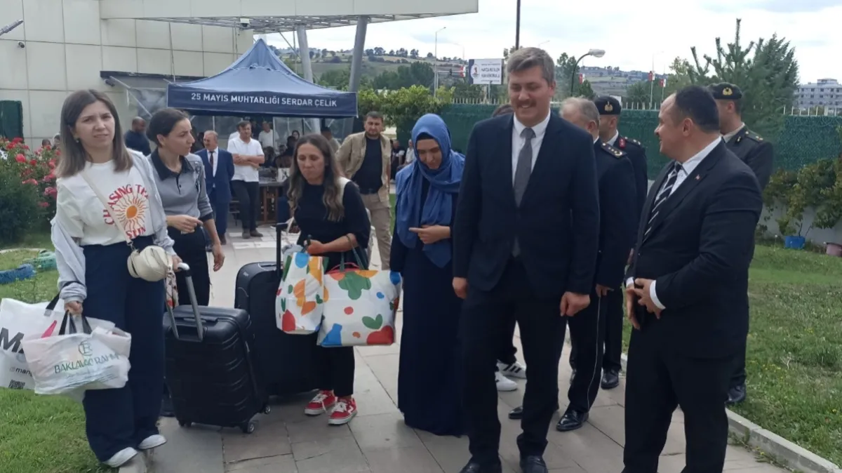 Havza Kaymakamı Serin, üniversiteli öğrencileri karşıladı