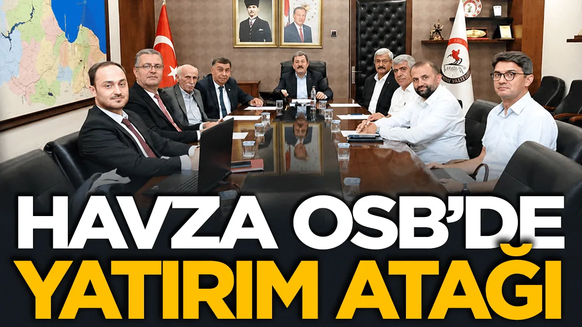 Havza OSB'de yatırım atağı