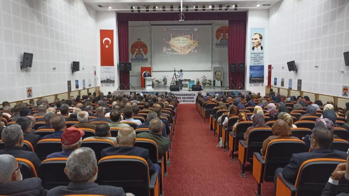 Havza’da Camiler ve Din Görevlileri Haftası programı düzenlendi