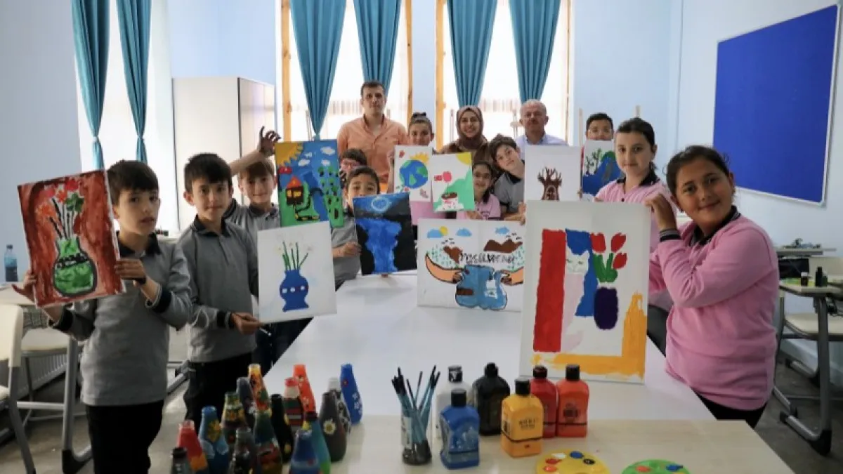 Havza'da tarihi taş mektep çocukların gelecek yuvası oldu