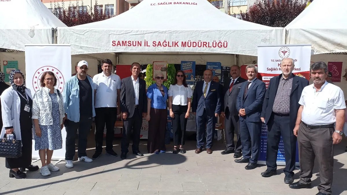 Havza’da vatandaşlara ücretsiz sağlık hizmetleri anlatıldı