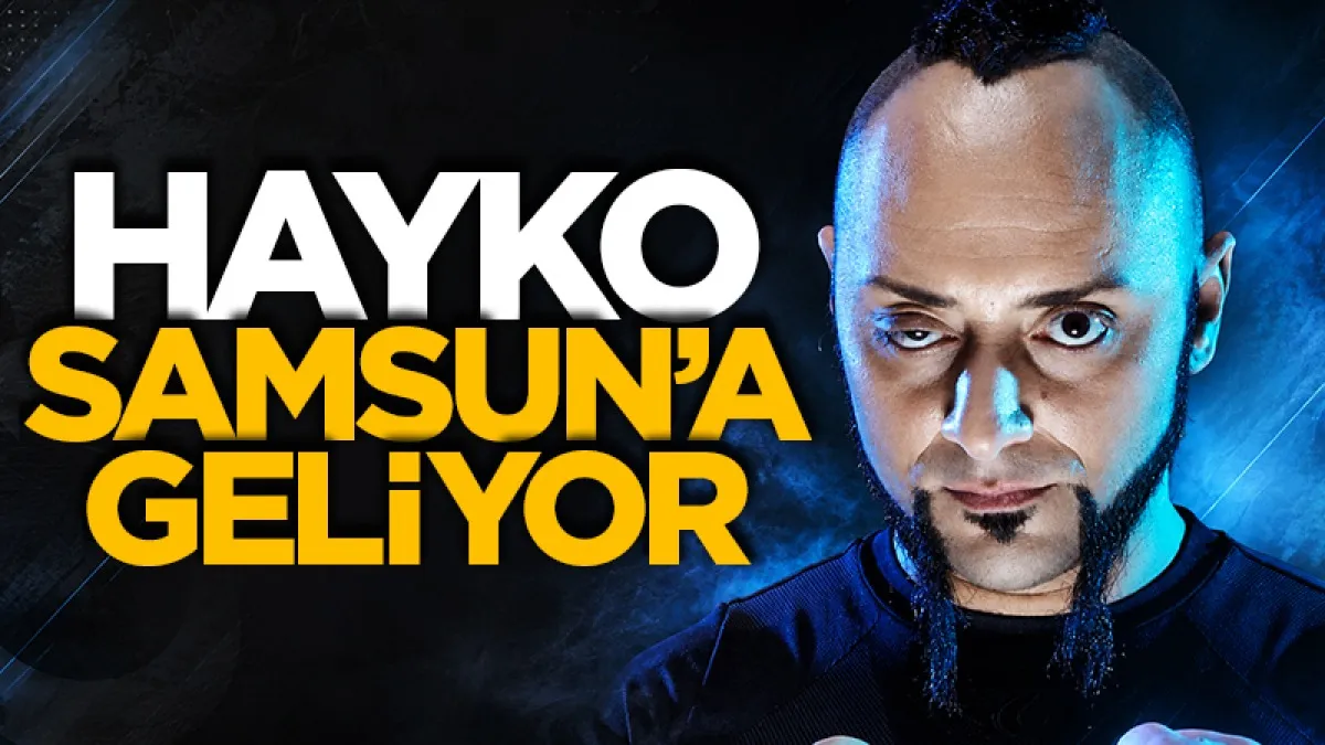 Hayko Cepkin 3 Ekim'de Samsun'a geliyor