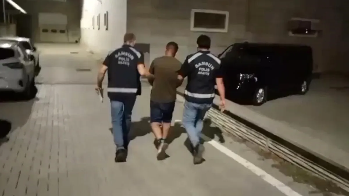 Hırsızlık suçundan aranan firari Canik’te yakalandı