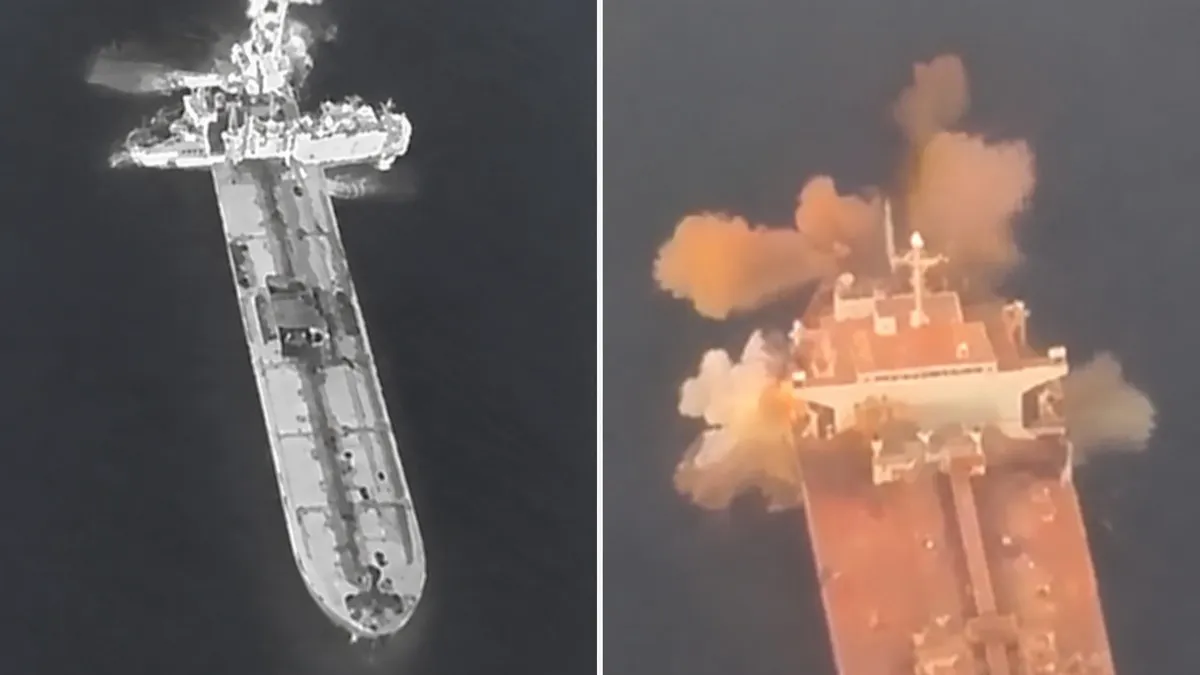 Hürmüz Boğazı'nda tanker patladı! İran'dan sert uyarı