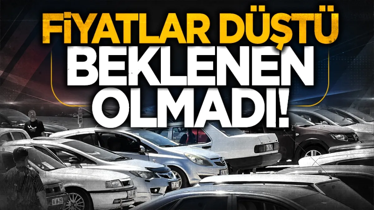 İkinci el otomobilde şok durgunluk: Fiyatlar düştü ama galericiler umduğunu bulamadı