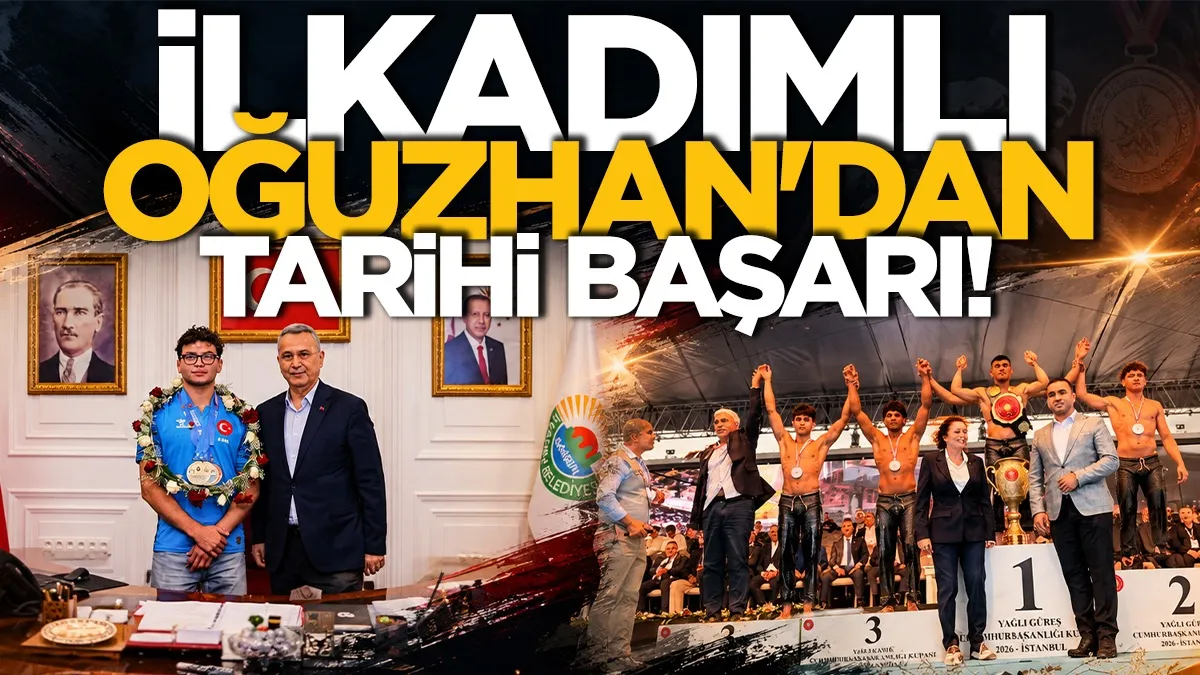 İlkadım Belediyesporlu Oğuzhan Kaya’dan tarihi başarı