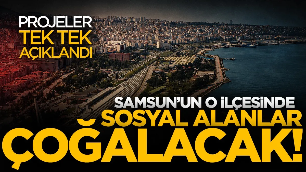 İlkadım'da sosyal alanlar çoğalacak