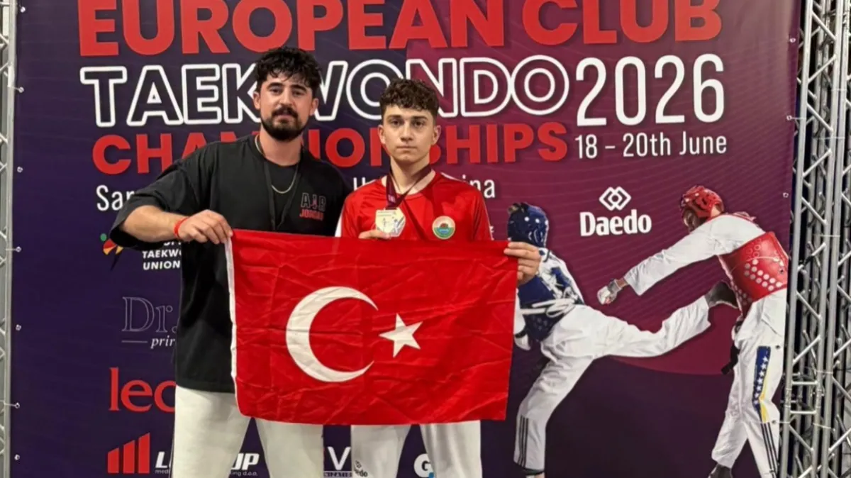 İlkadımlı sporcu Avrupa 3.'sü
