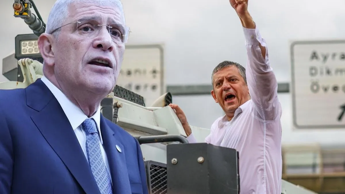 İYİ Parti lideri Dervişoğlu: Özel'i tutuklatmak toplumsal barışı ve huzurumuzu bozar