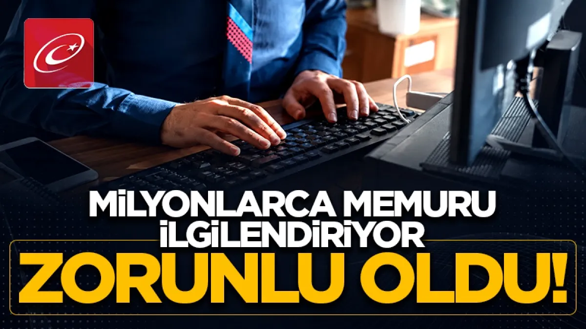 Kamu personeline zorunlu yapay zeka eğitimi verilecek