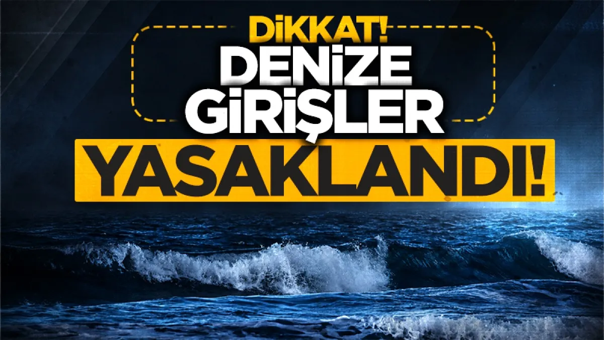Karadeniz'de rip akıntısı tehlikesi: Sakarya'nın 3 ilçesinde denize girmek yasaklandı