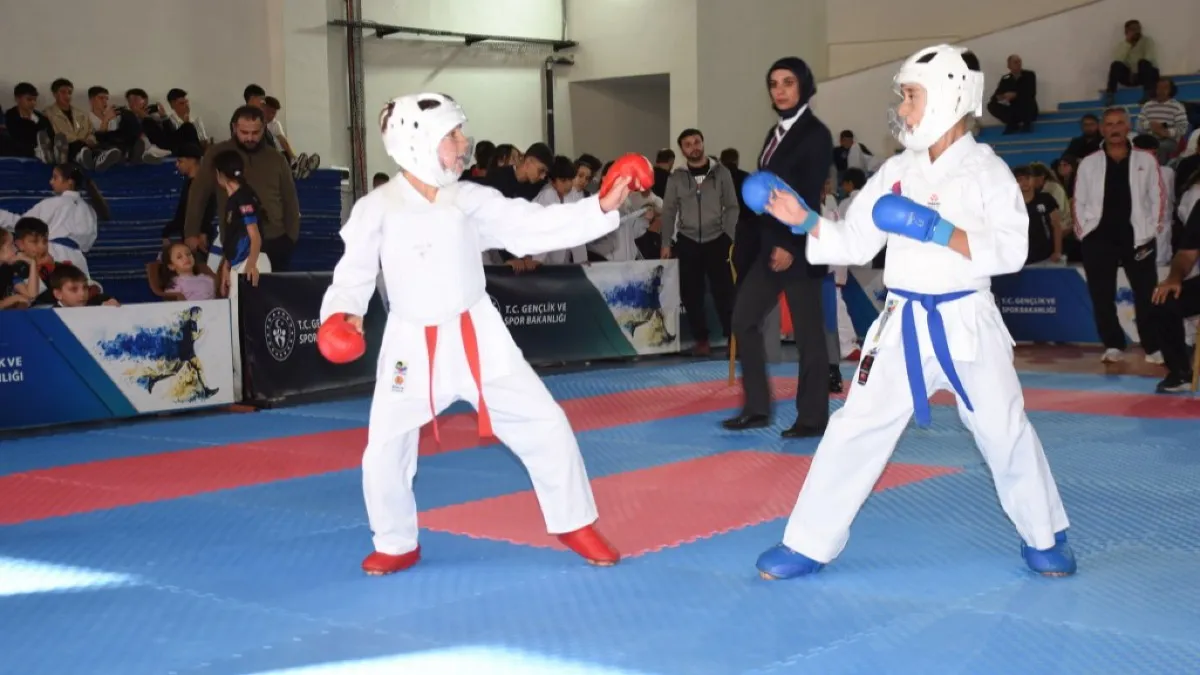 Karate heyecanı! Samsun dahil 10 ilden 375 sporcu katıldı