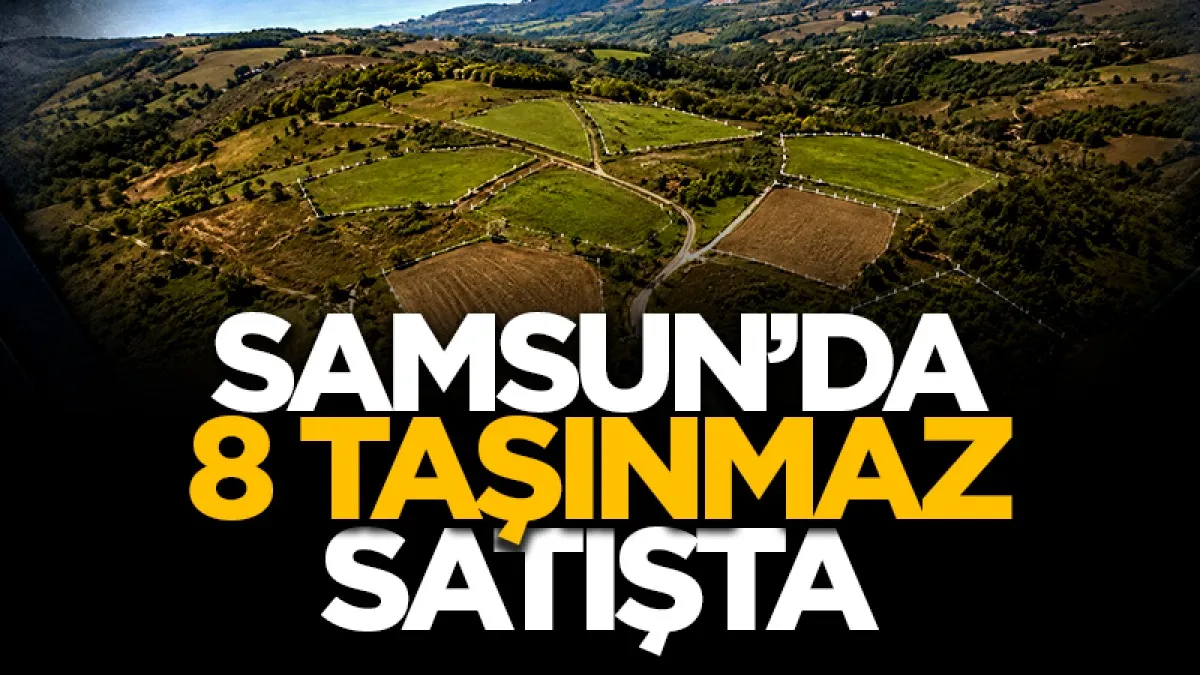 Kavak’ta Hazineye ait 8 taşınmaz satışa çıkarıldı