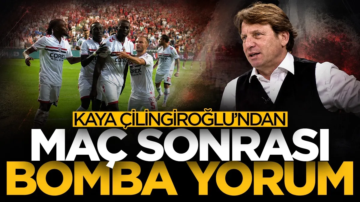 Kaya Çilingiroğlu’nun Samsunspor-Göztepe maçı yorumu gündem oldu
