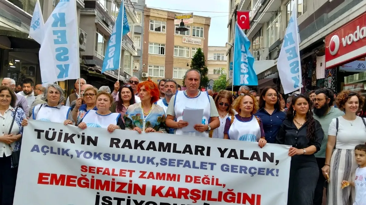 KESK Samsun'dan TÜİK'e çağrı: Ek zam istiyoruz