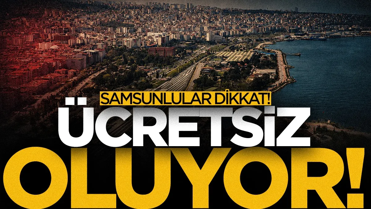 KPSS’ye girecekler dikkat: Samsun’da otobüs ve tramvay ücretsiz