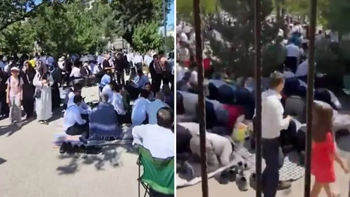 Kuriş Ankara’ya getirildi! Cemaat mensupları Millet Bahçesi’nde toplandı