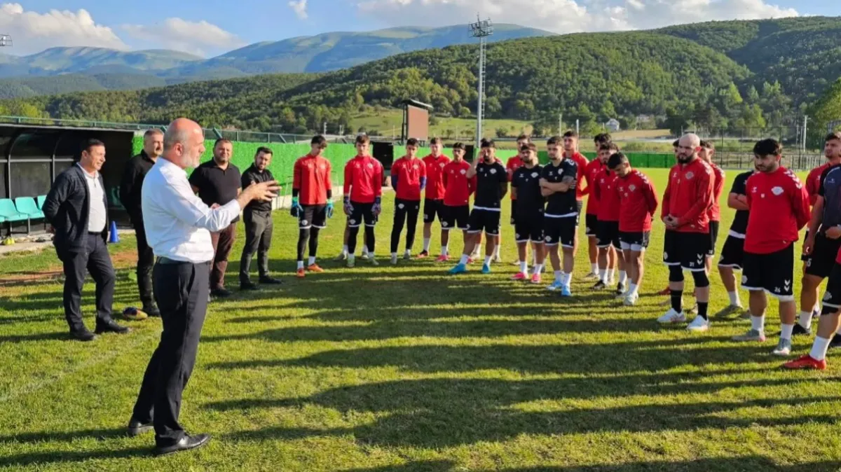 Ladik Belediye Başkanı Topal moral verdi