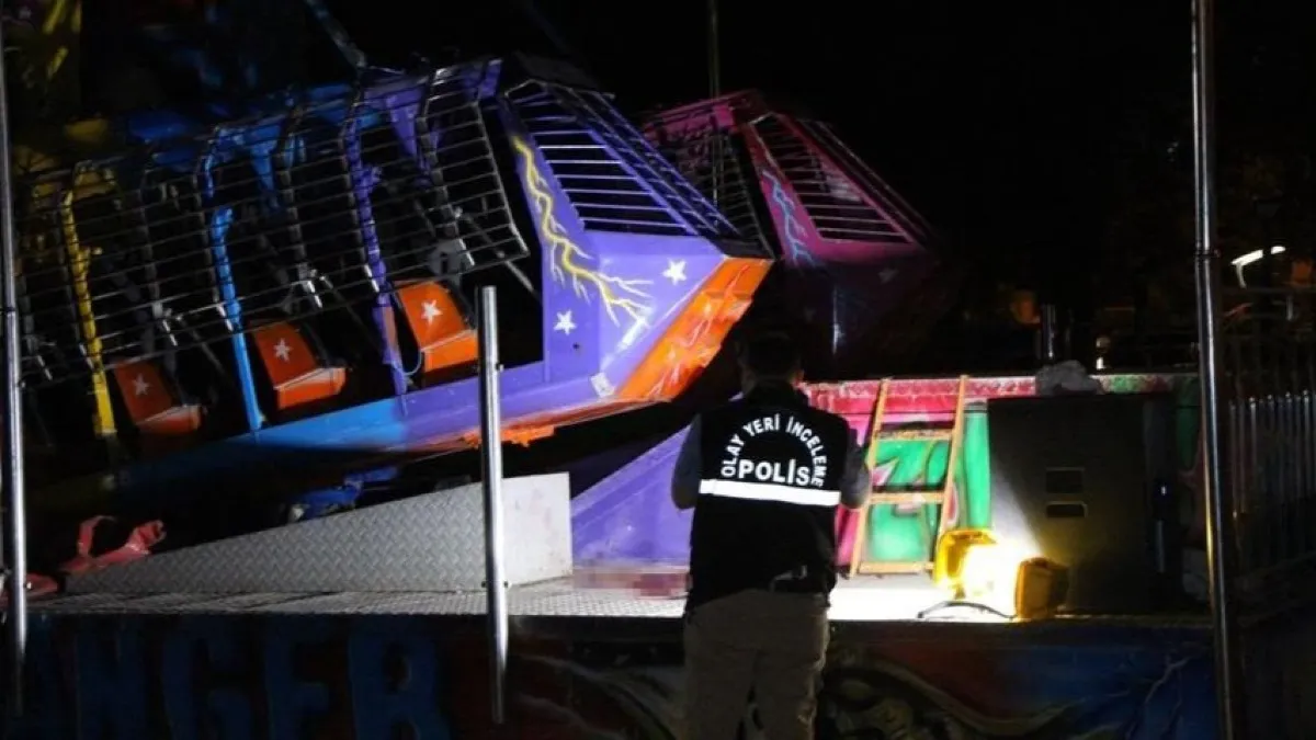 Lunaparkta korkunç kaza: 20 yaşındaki genç hayatını kaybetti