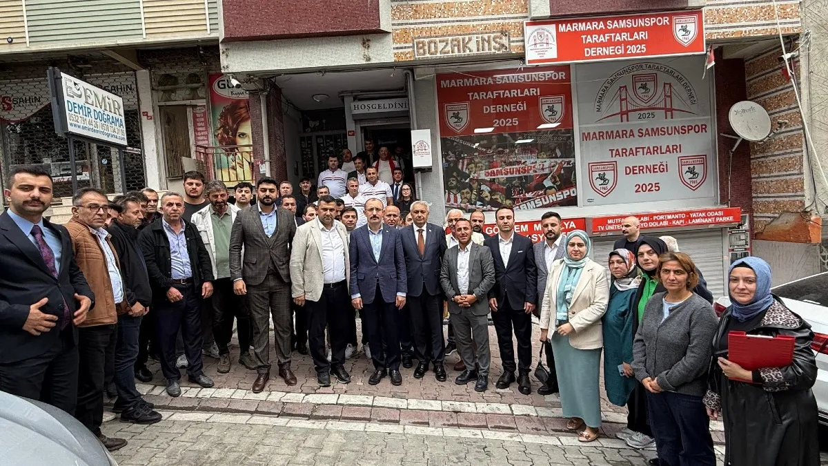 Mehmet Muş’tan Esenyurt Marmara Samsunspor Taraftarları Derneği’ne ziyaret