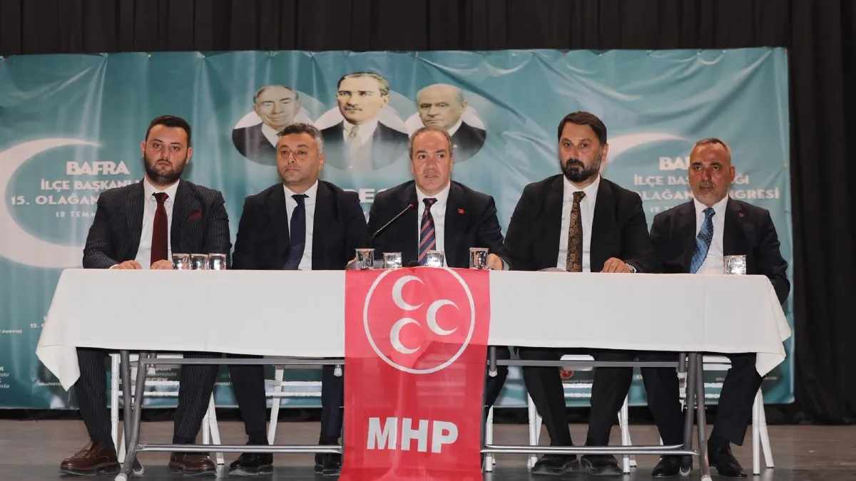 MHP Bafra İlçe Başkanlığı'na seçilen isim belli oldu