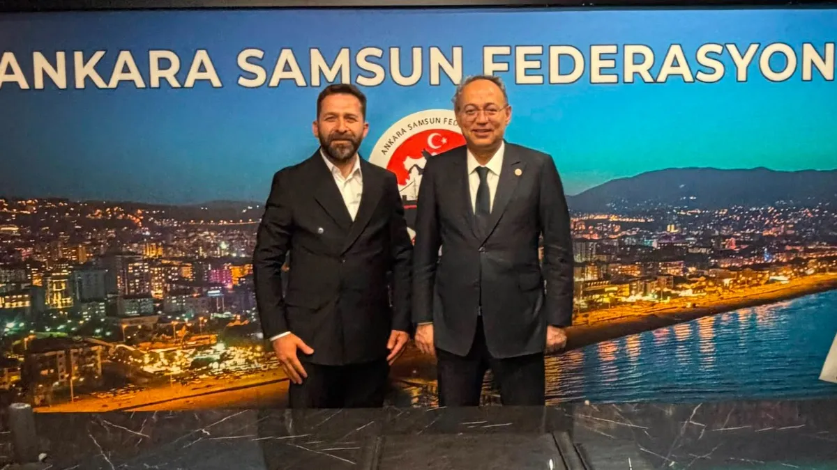 MHP Samsun Milletvekili İlyas Topsakal'dan ASFED ailesine ziyaret