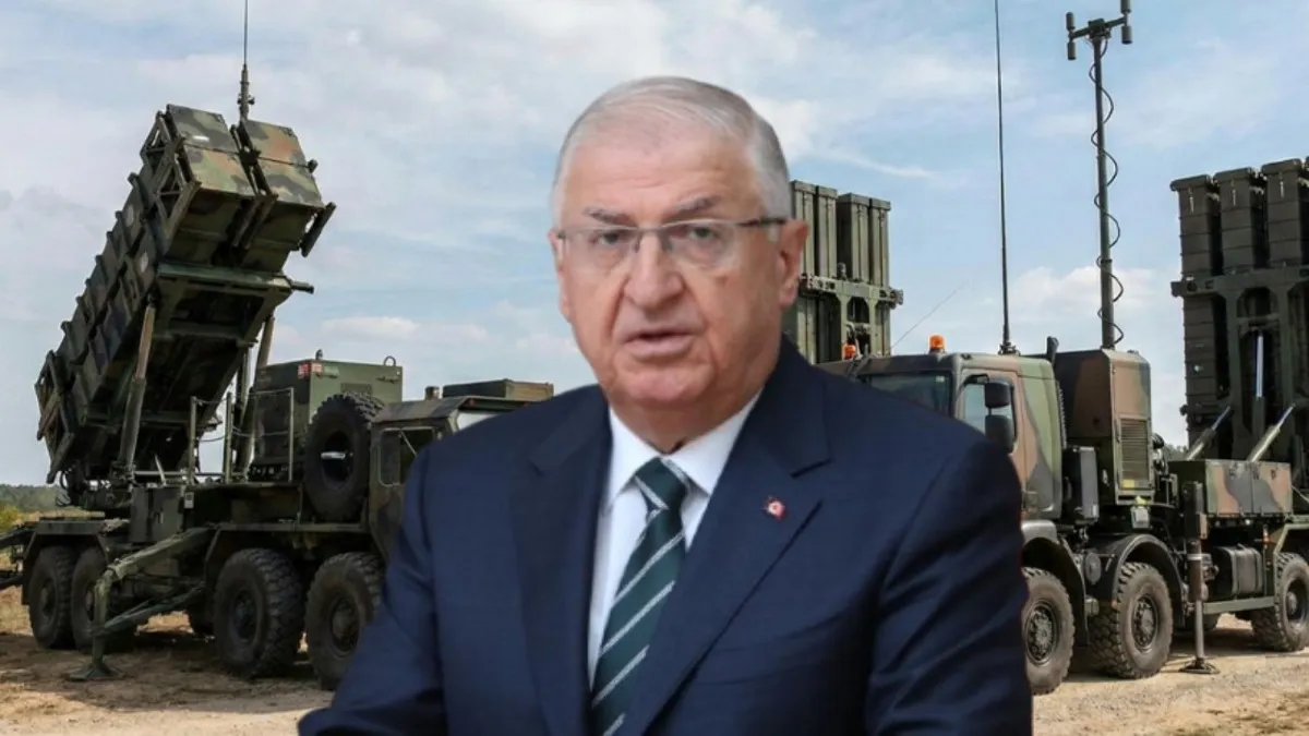 Milli Savunma Bakanı Güler açıkladı: Patriot ve SAMP/T masada
