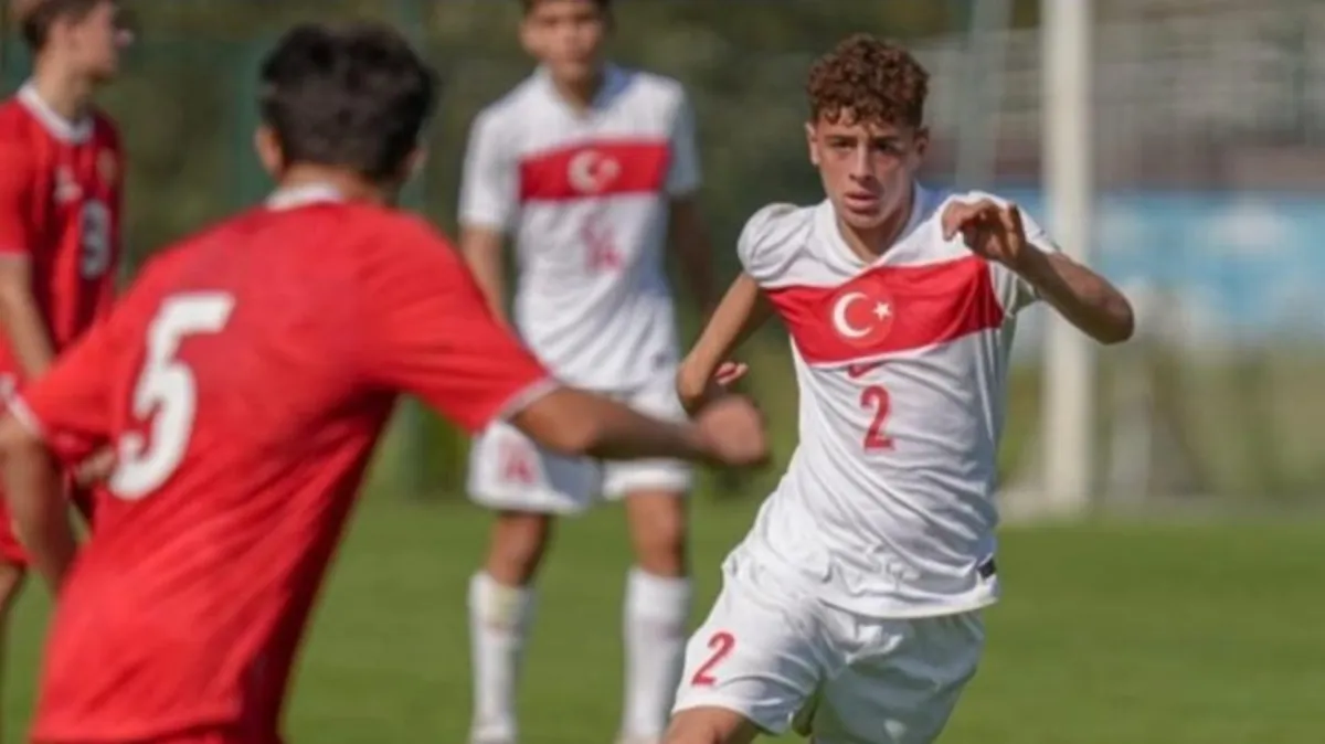 Millilerin galibiyet golü Samsunlu futbolcudan