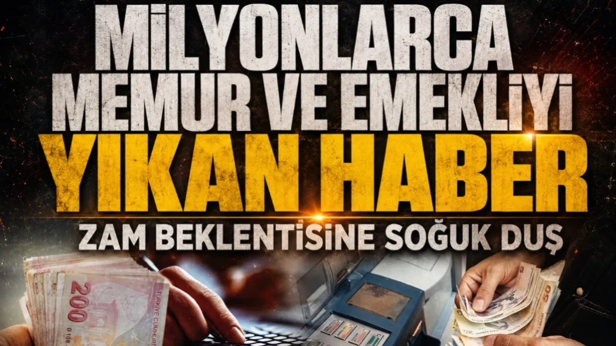 Milyonlarca memur ve emekliyi yıkan haber