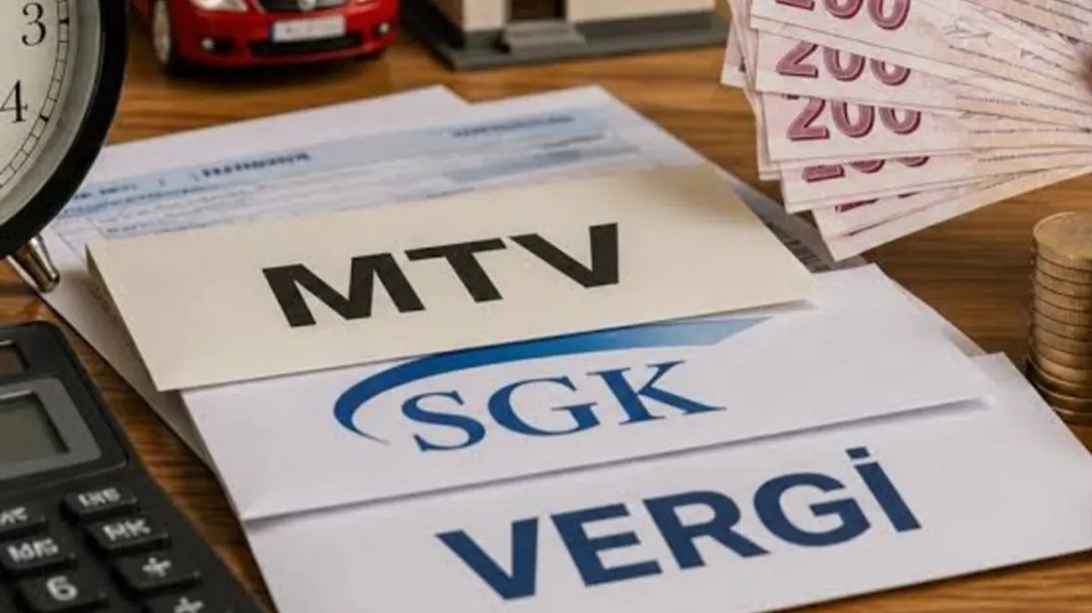 MTV, trafik, SGK borcu olanlar dikkat: Son gün 31 Ağustos
