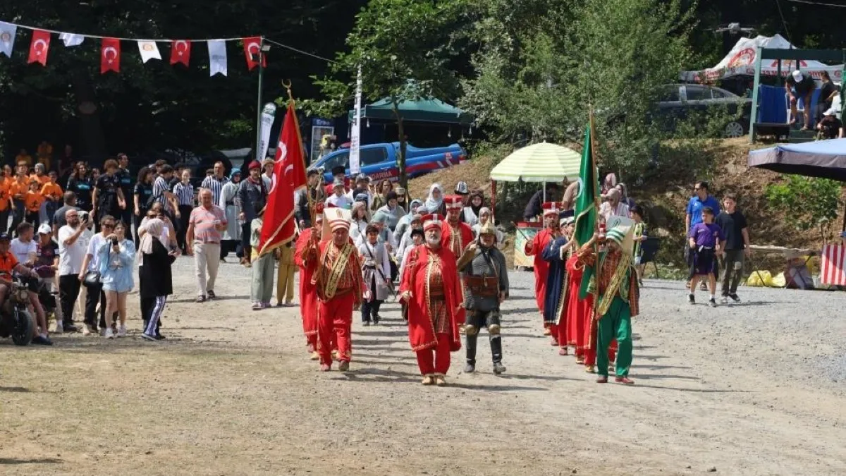 NebiyanFest mehter gösterisiyle başladı: Doğa ve spor buluşması başladı