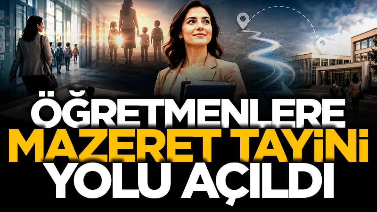 Öğretmenlere mazeret tayini yolu açıldı