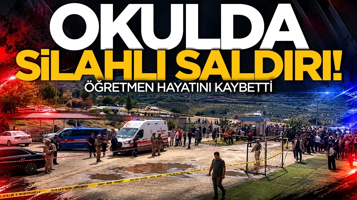 Okul bahçesinde silahlı saldırı: Öğretmen hayatını kaybetti