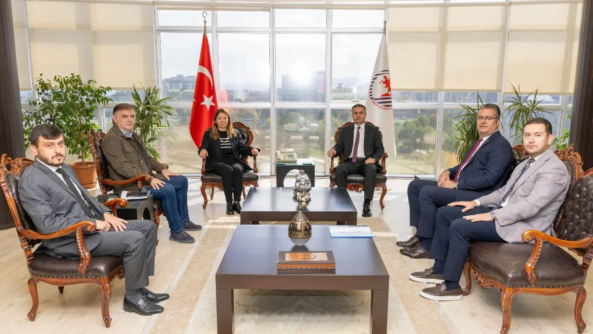 OMÜ ile Bafra arasında iş birliği imkanları değerlendirildi