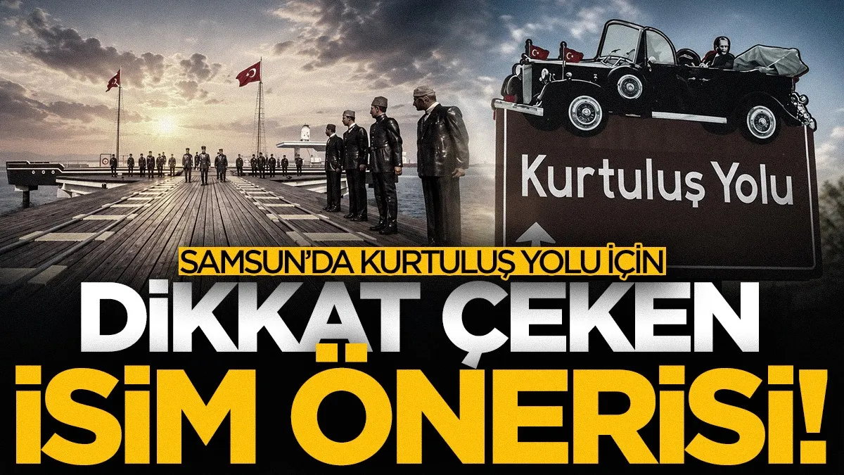 OMÜ’den dikkat çeken öneri: Kurtuluş Yolu’nun adı değişebilir