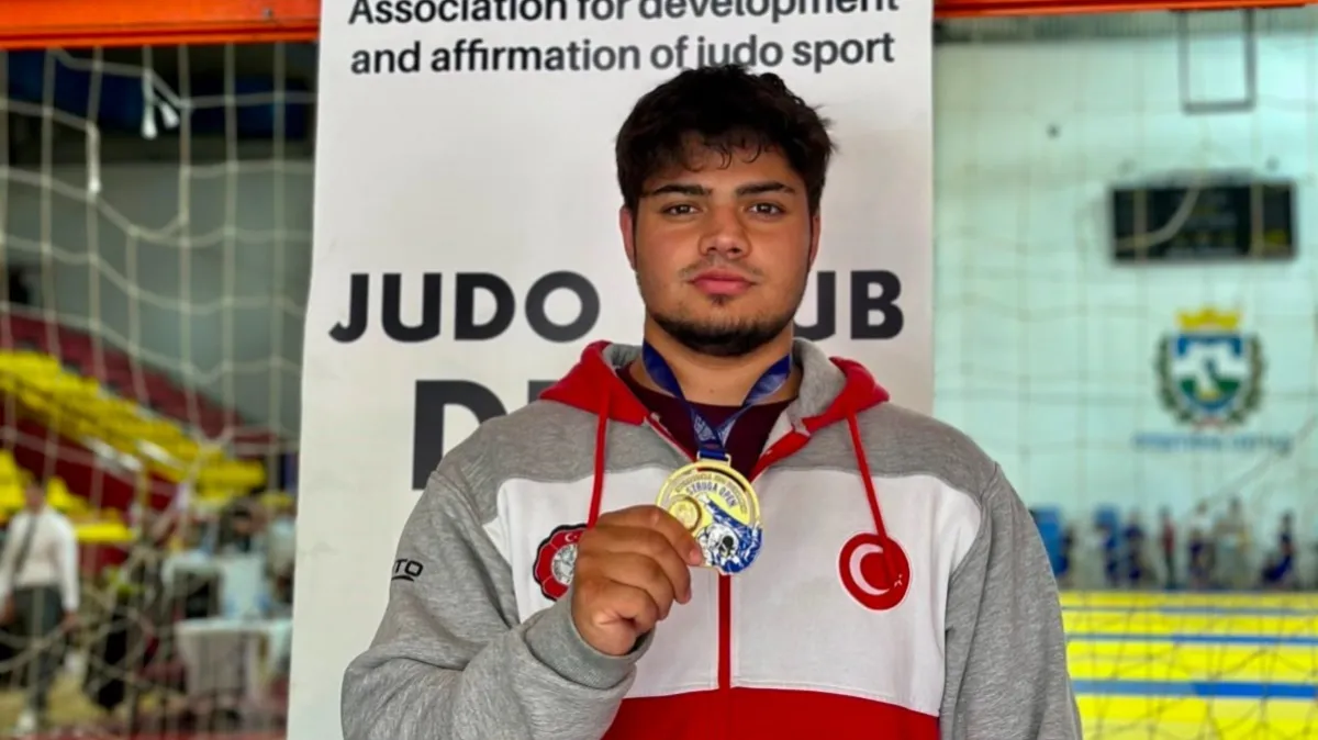 OMÜ'lü judocudan uluslararası şampiyonluk