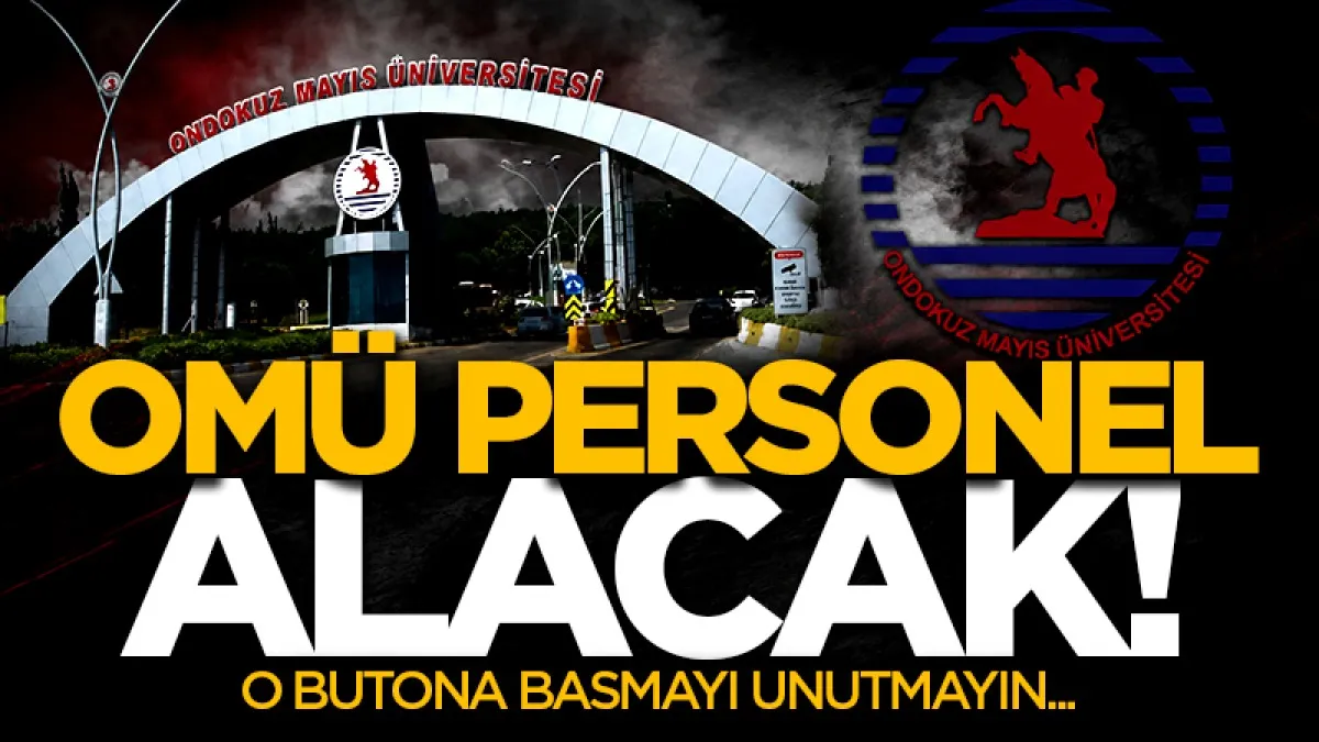 Ondokuz Mayıs Üniversitesi 8 öğretim üyesi alacak