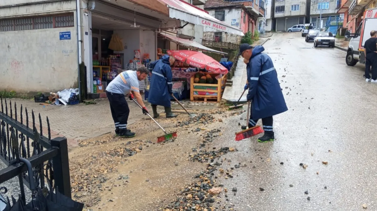 Ordu'da sağanak hayatı olumsuz etkiledi