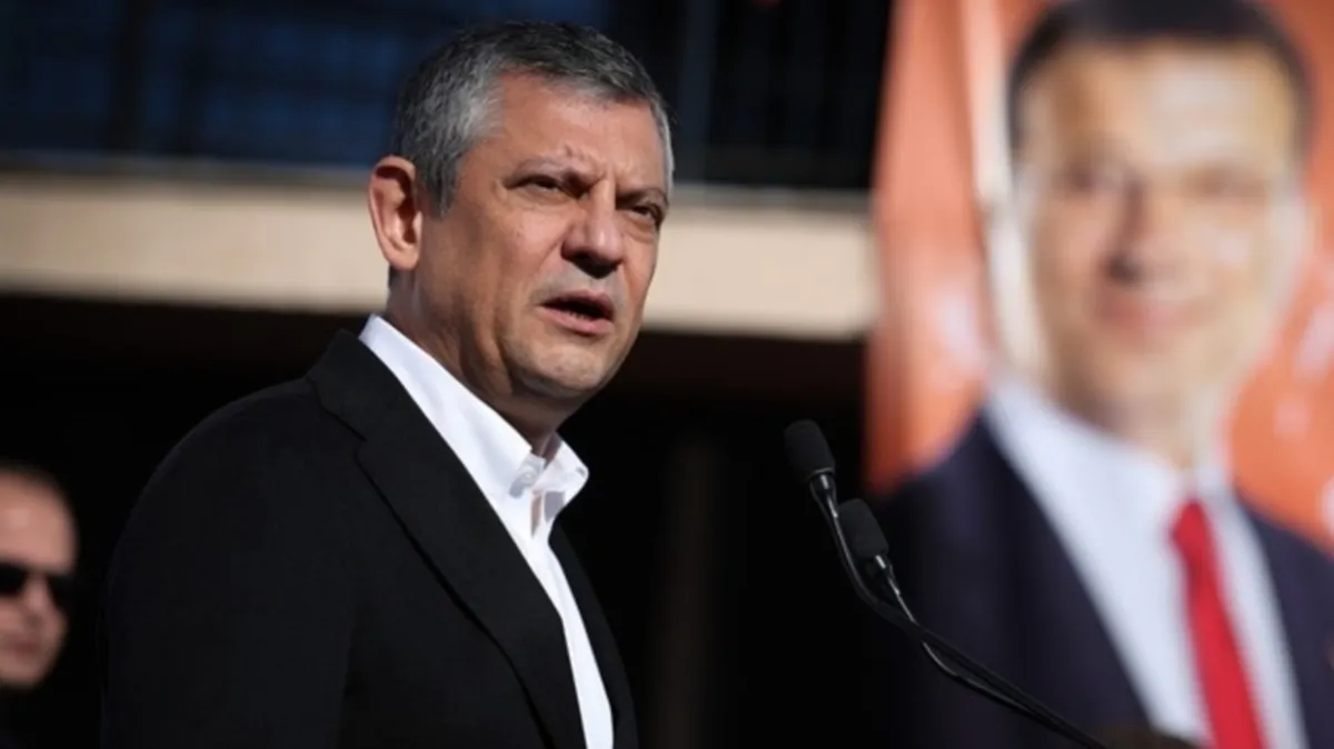 Özgür Özel Çorum'dan seslendi: Bu ülke kalp gözüyle bakanlarla kurtulacaktır