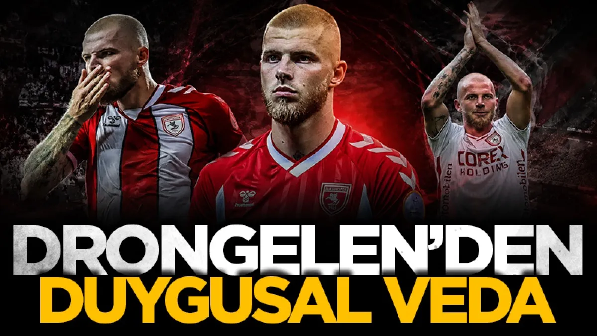 Rick Van Drongelen’den Samsunspor’a duygusal veda