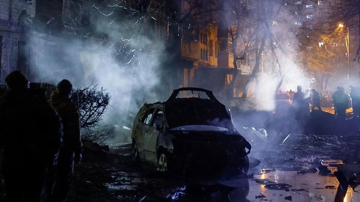 Rusya’nın Kiev saldırısında Litvanya Büyükelçiliği zarar gördü
