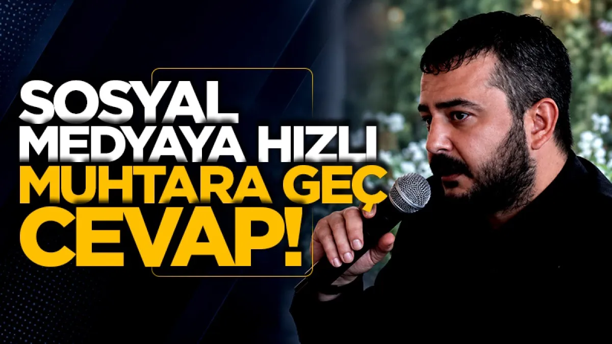Tüm Samsun Muhtarlar Dernek Başkanı Osman Kocabıçak: Sosyal medyaya hızlı muhtara geç cevap!