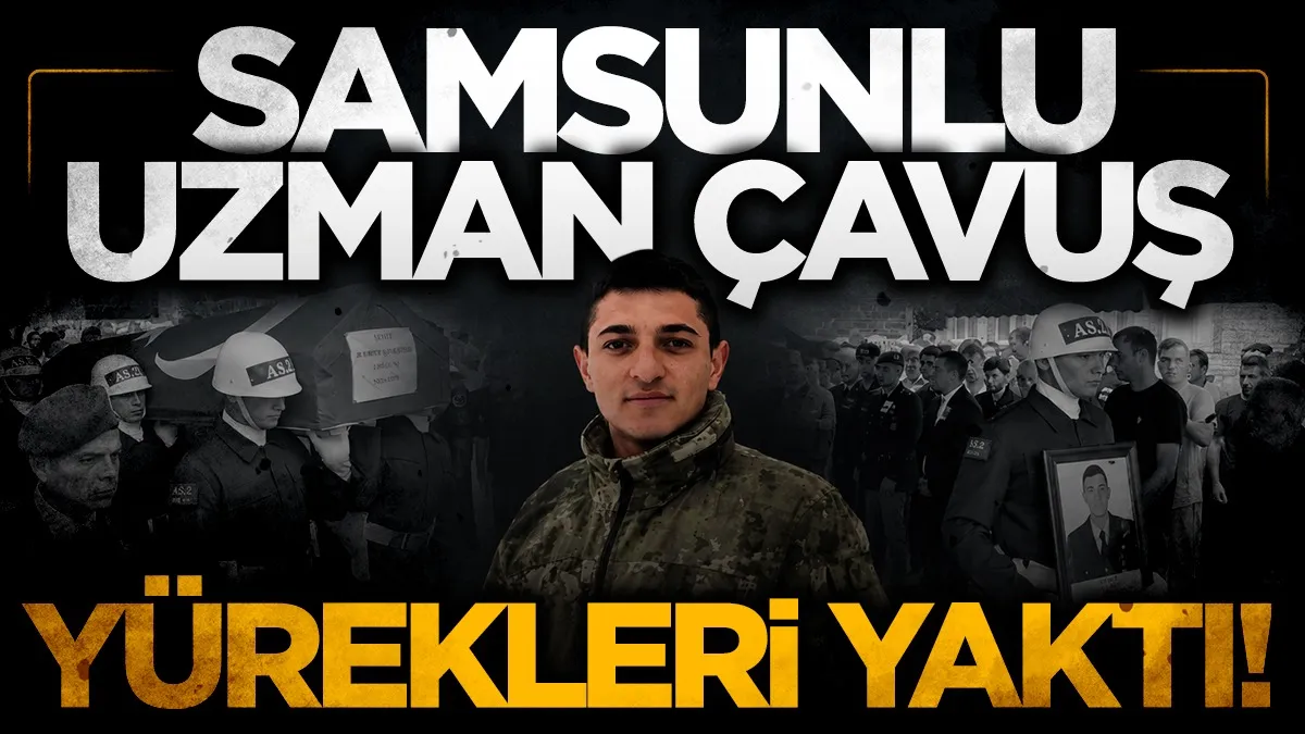 Sakarya'da kazada hayatını kaybeden uzman çavuş Samsun'da toprağa verildi