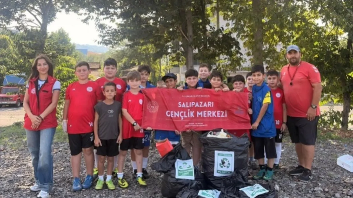 Salıpazarı’nda çocuklara sıfır atık eğitimi