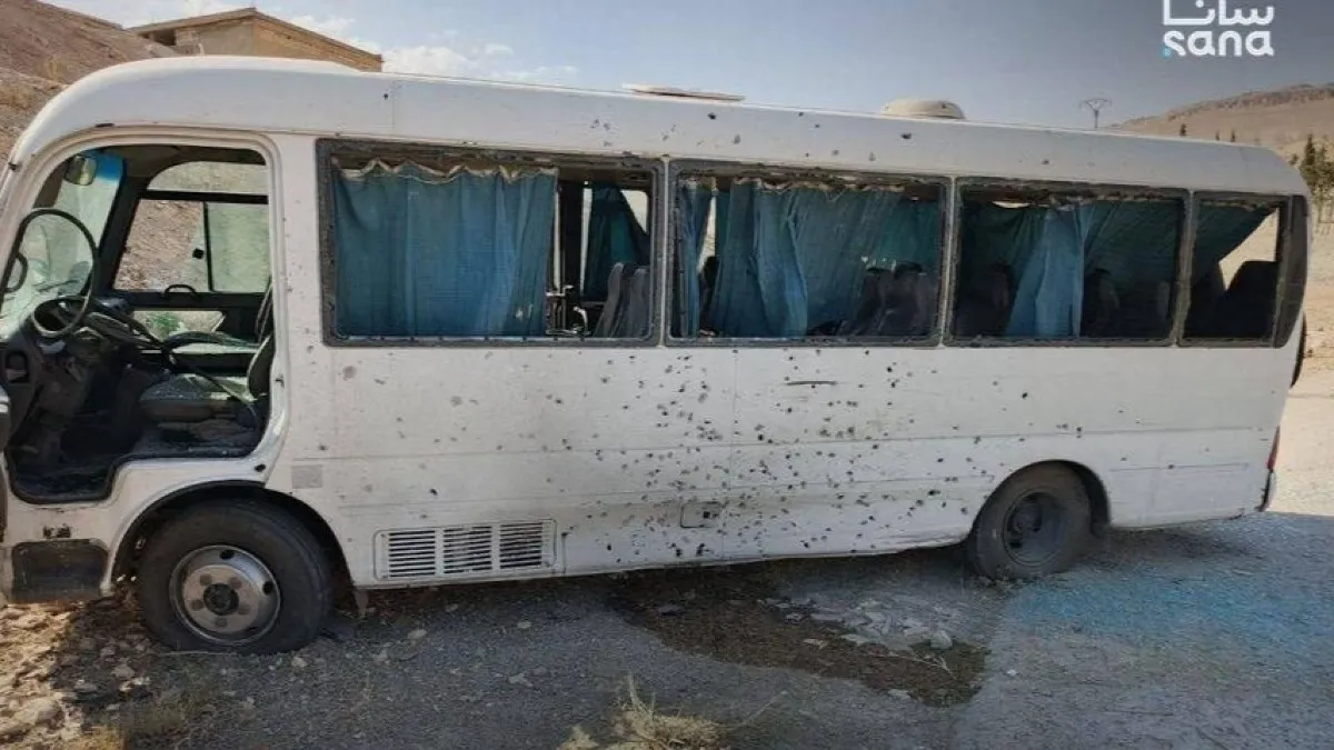 Şam kırsalında güvenlik güçlerine bombalı saldırı