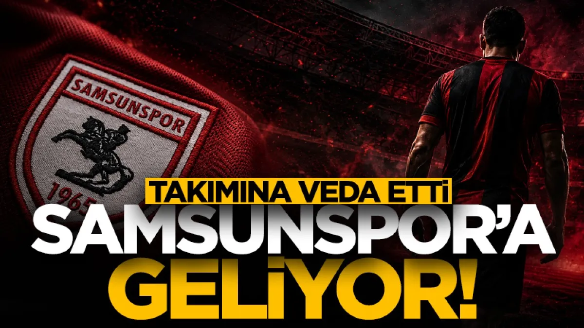 Samed Onur Gençlerbirliği’ne veda etti: Samsunspor’a geliyor
