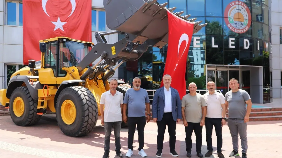 Samsun 19 Mayıs Belediyesi’ araç  filosuna takviye